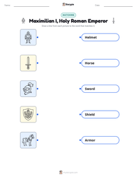 Maximilian I, Holy Roman Emperor printable worksheet preview