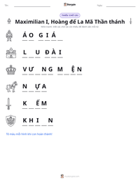 Xem trước tài liệu in sẵn Maximilian I, Hoàng đế La Mã Thần thánh