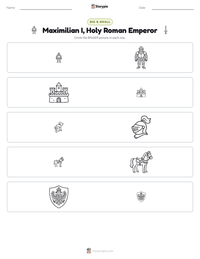 Maximilian I, Holy Roman Emperor printable worksheet preview