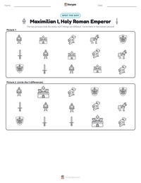 Maximilian I, Holy Roman Emperor printable worksheet preview