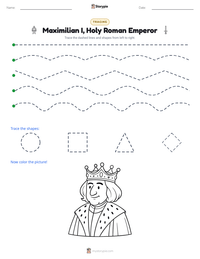 Maximilian I, Holy Roman Emperor printable worksheet preview