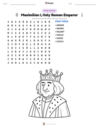 Maximilian I, Holy Roman Emperor printable worksheet preview