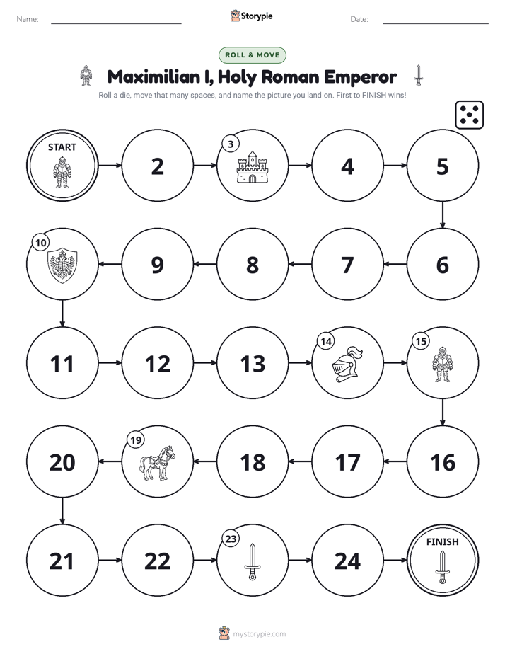 Roll & Move Game