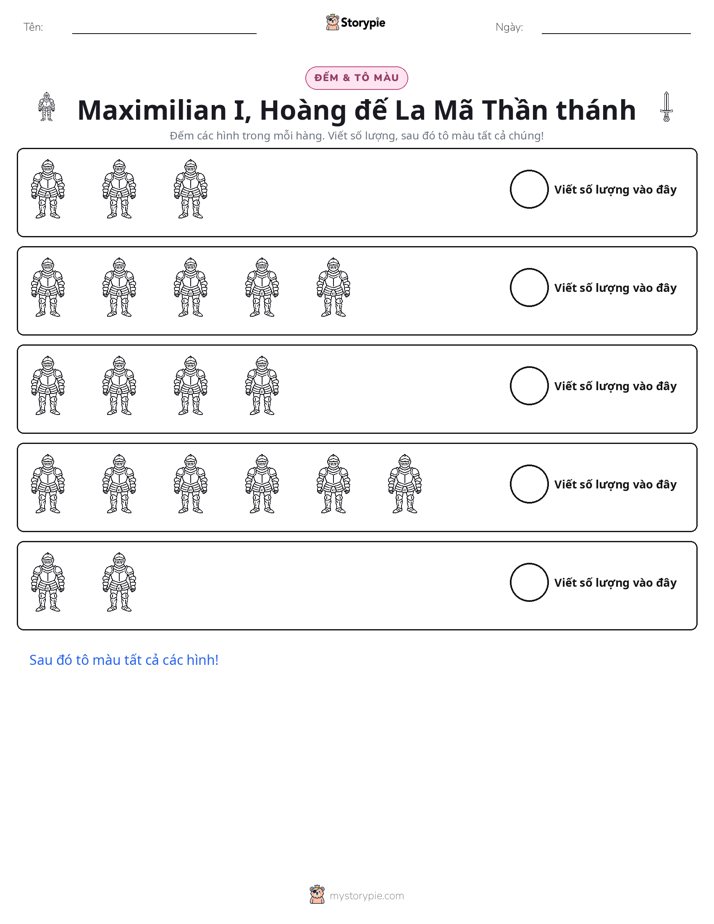 Đếm & Tô Màu
