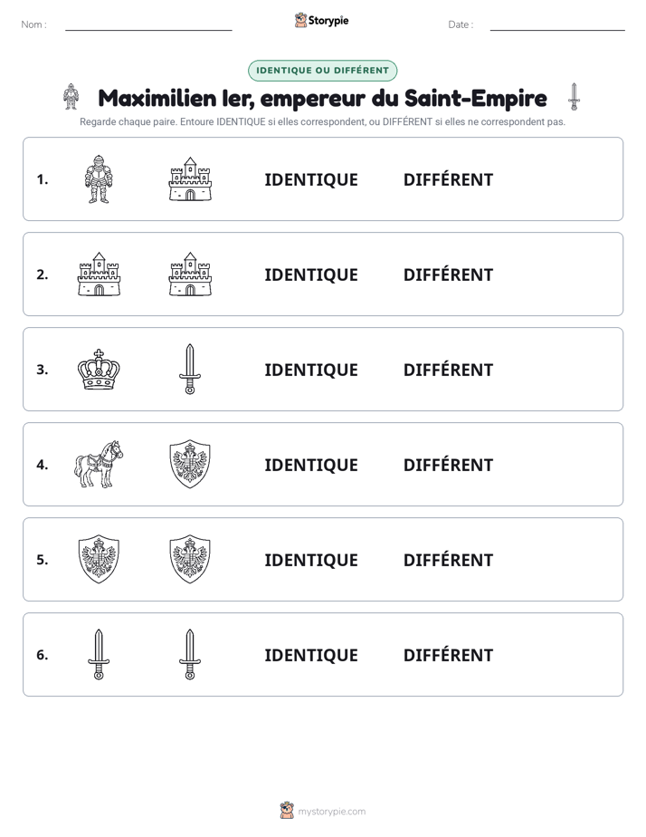 Identique ou Différent