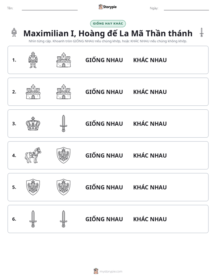 Giống Hay Khác