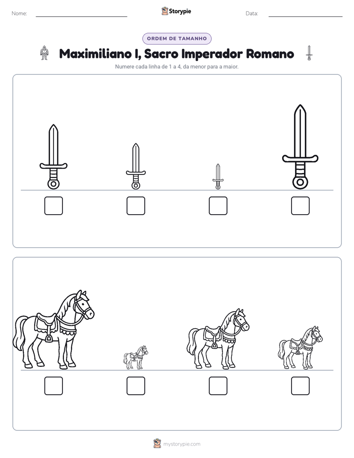 Ordem de Tamanho