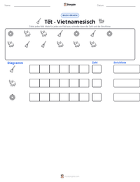 Tết - Vietnamesisch druckbare Arbeitsblatt Vorschau