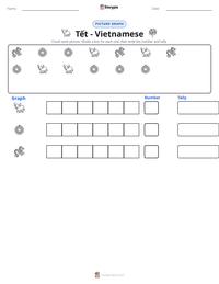 Tết - Vietnamese printable worksheet preview