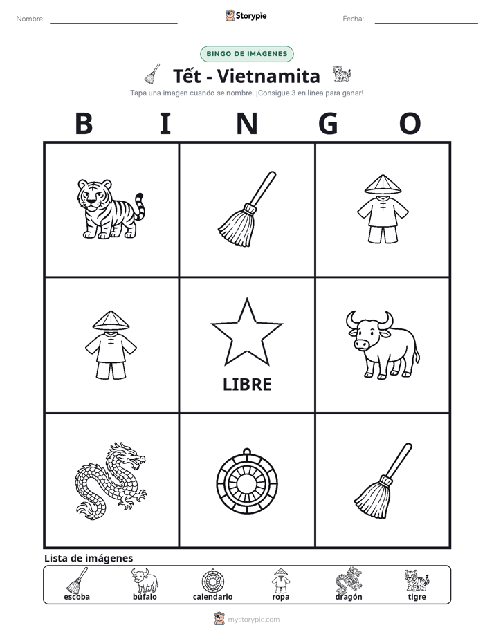Bingo de Imágenes