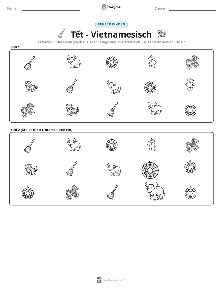 Finde den Unterschied