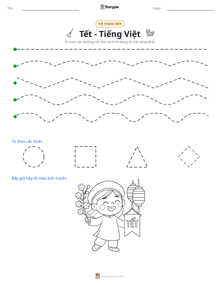 Vẽ Theo Đường