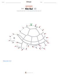 Kim Qui printable worksheet preview