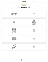 Kim Qui printable worksheet preview