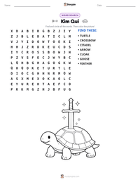 Kim Qui printable worksheet preview