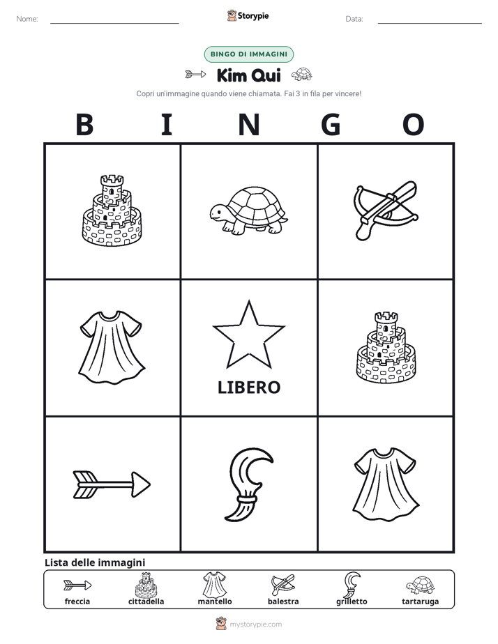 Bingo delle Immagini