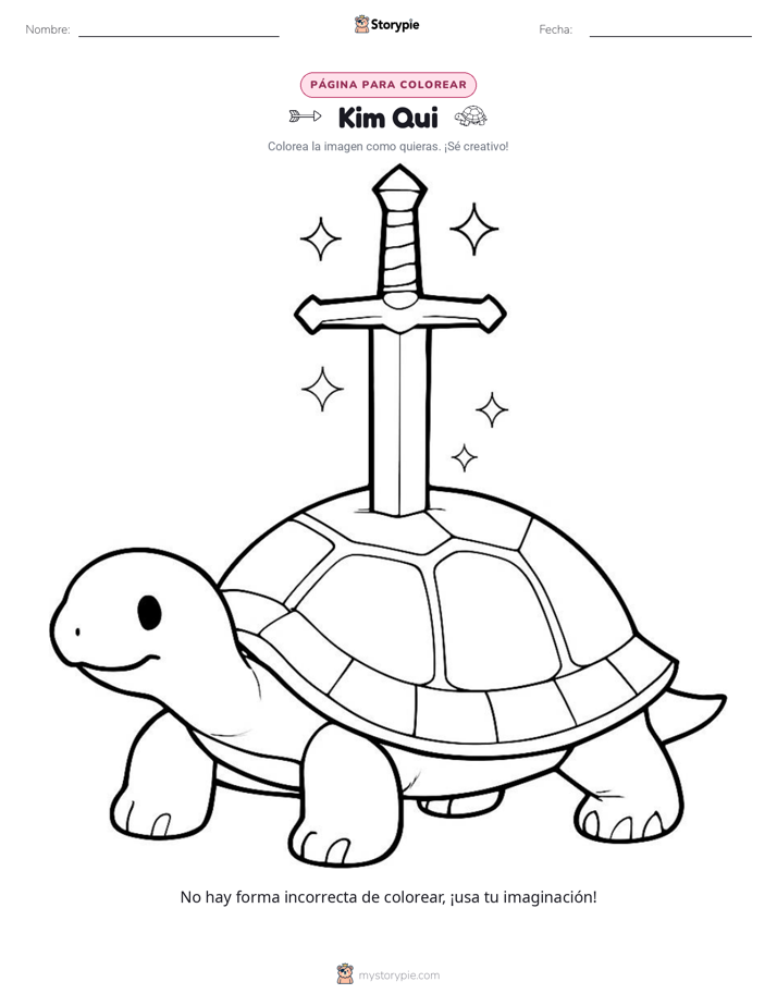 Página para Colorear