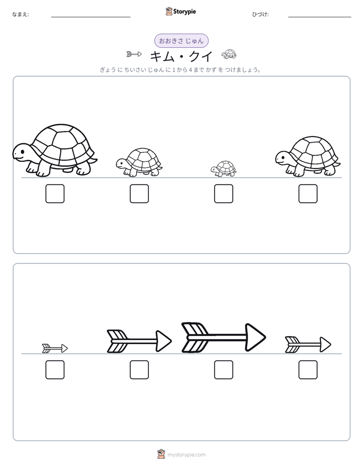 サイズ順