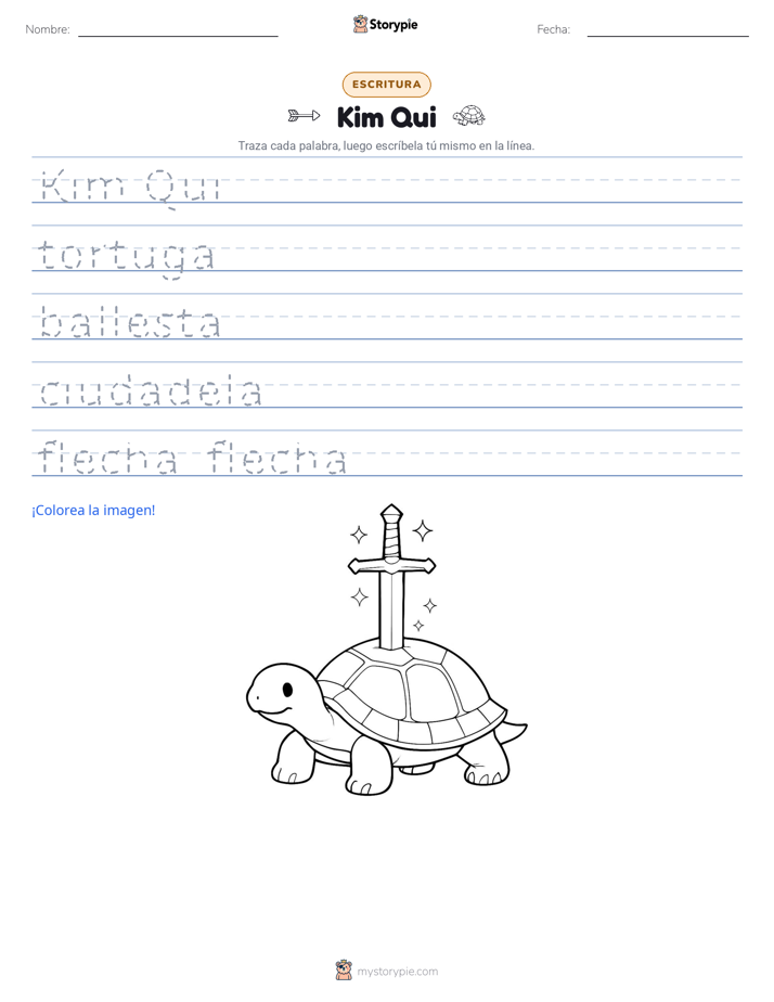 Práctica de Escritura