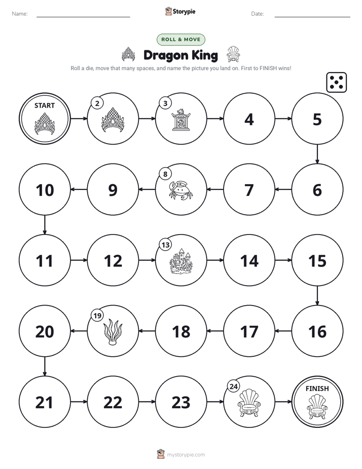 Roll & Move Game