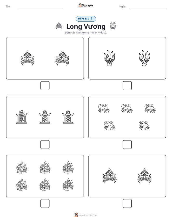 Đếm & Viết
