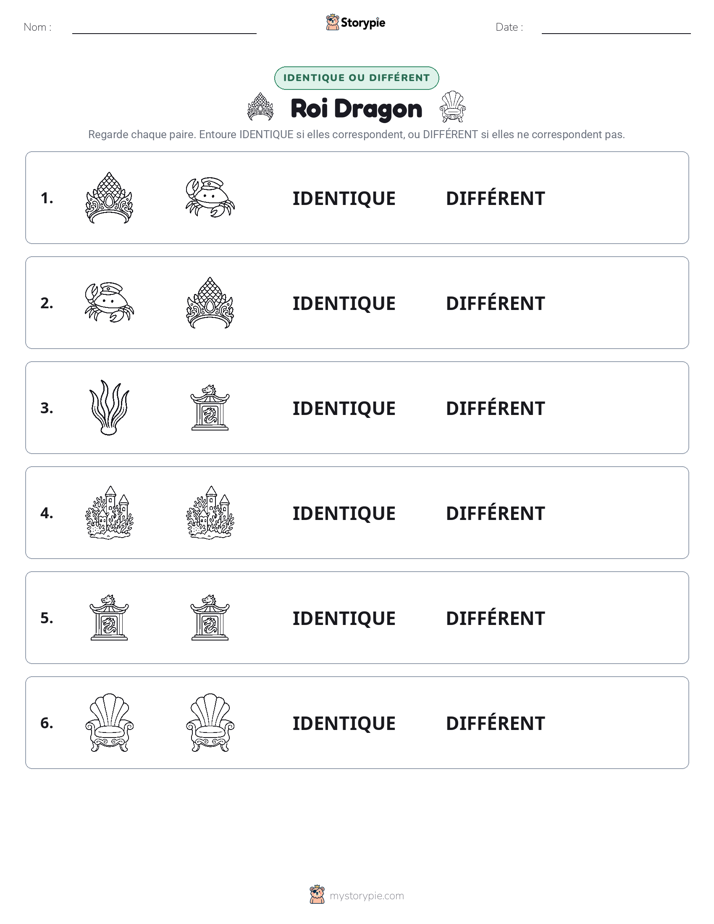 Identique ou Différent