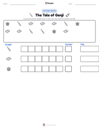 The Tale of Genji printable worksheet preview