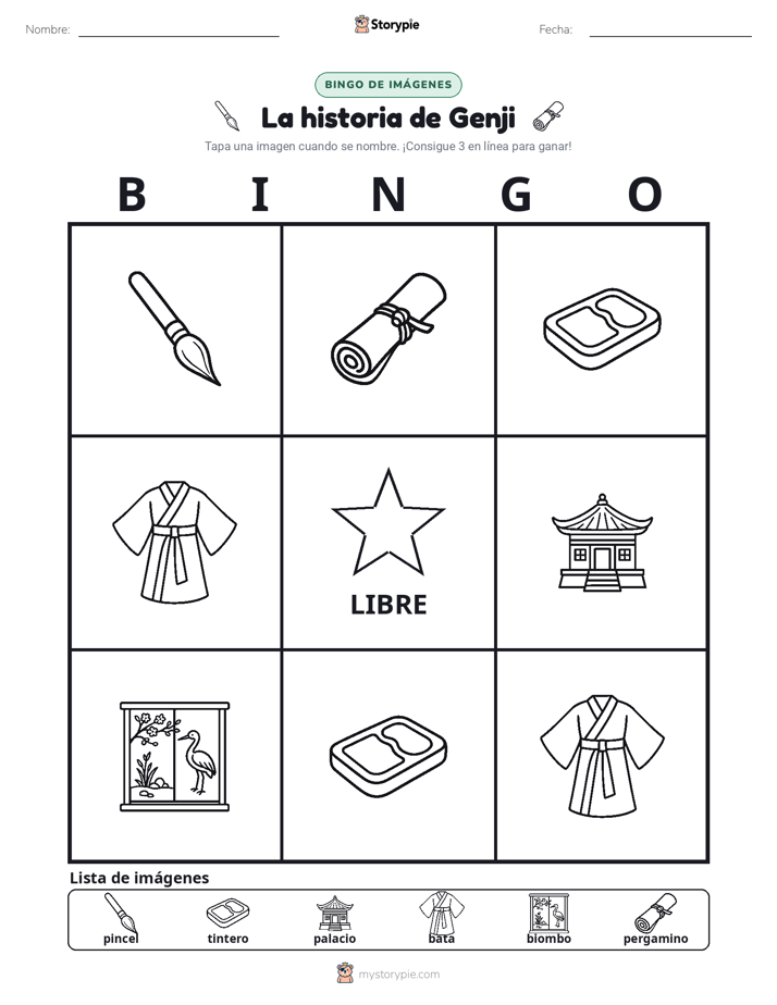 Bingo de Imágenes