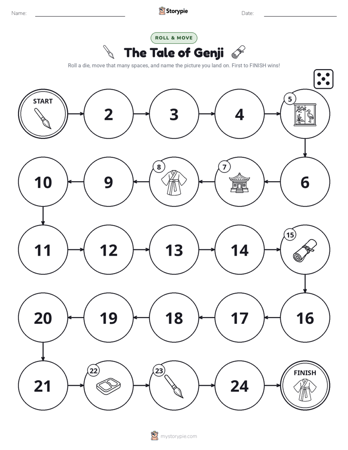 Roll & Move Game