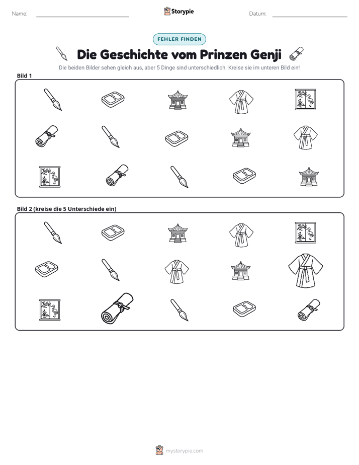 Finde den Unterschied