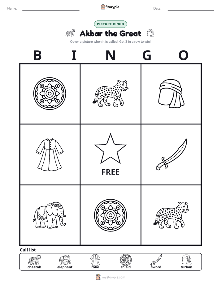 Picture Bingo