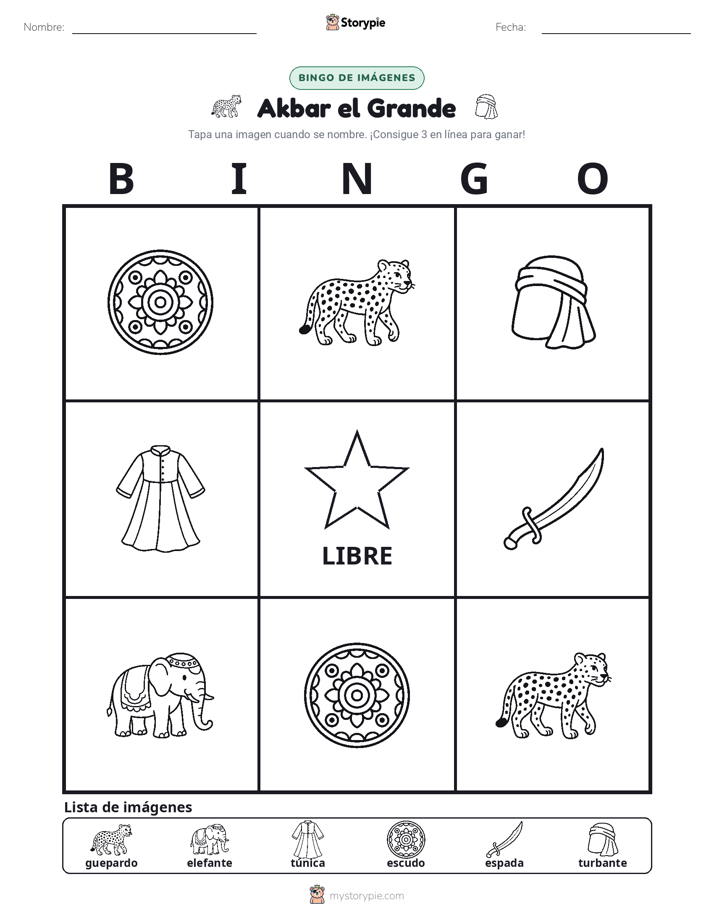 Bingo de Imágenes