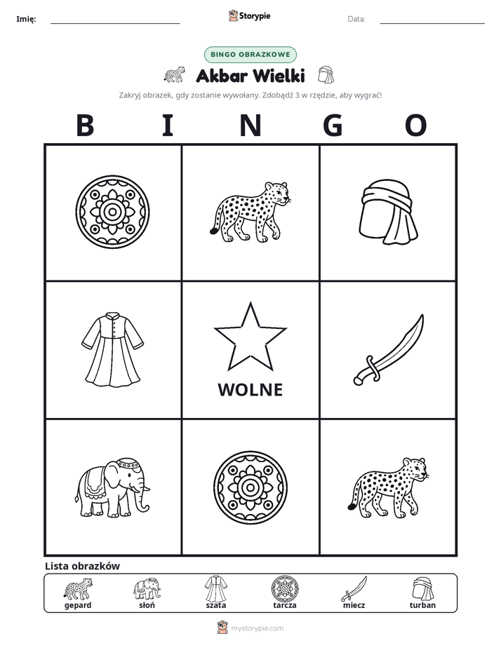 Bingo obrazkowe