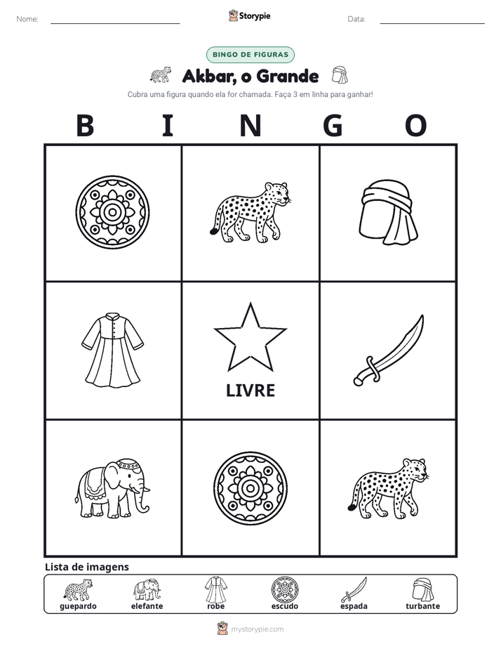 Bingo de Imagens