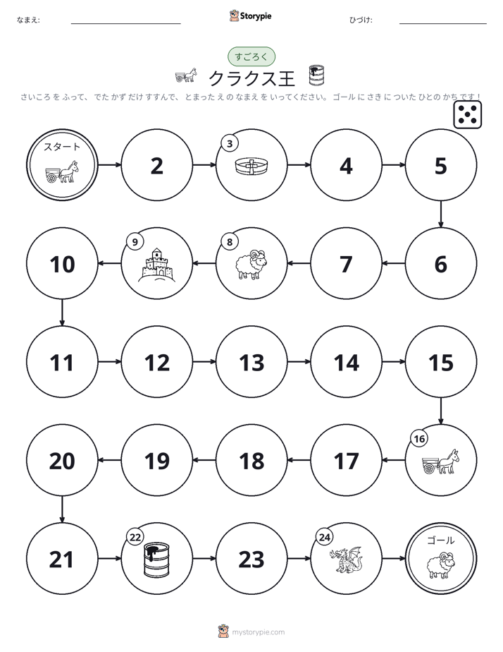 ロール＆ムーブゲーム