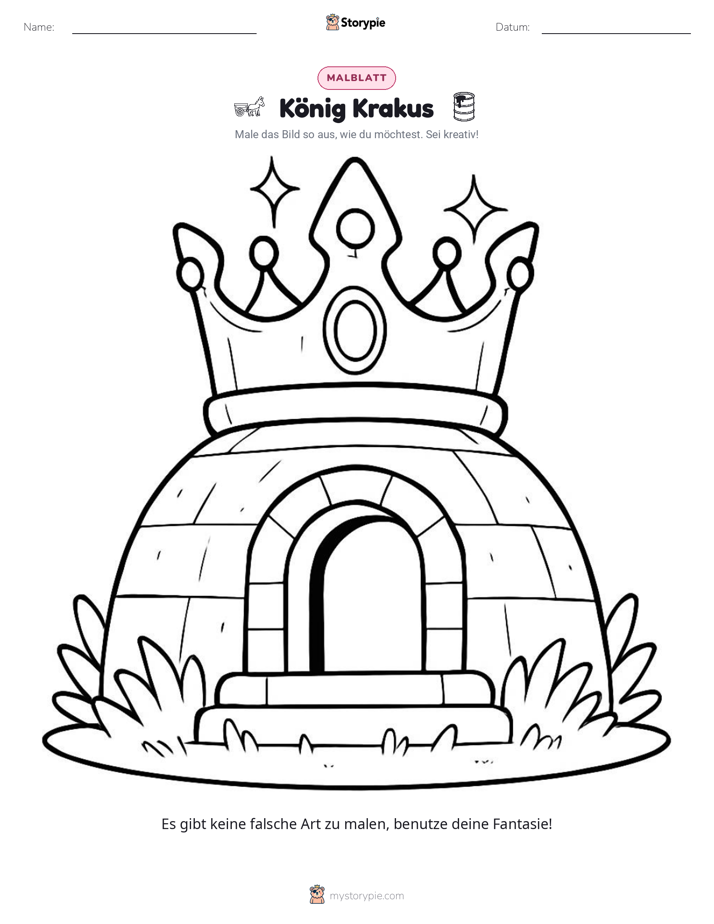 Ausmalseite