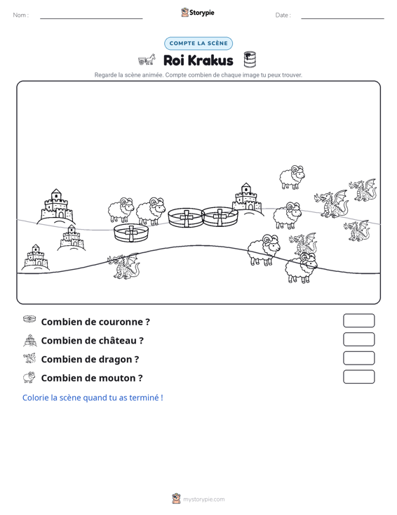 Scène de Comptage