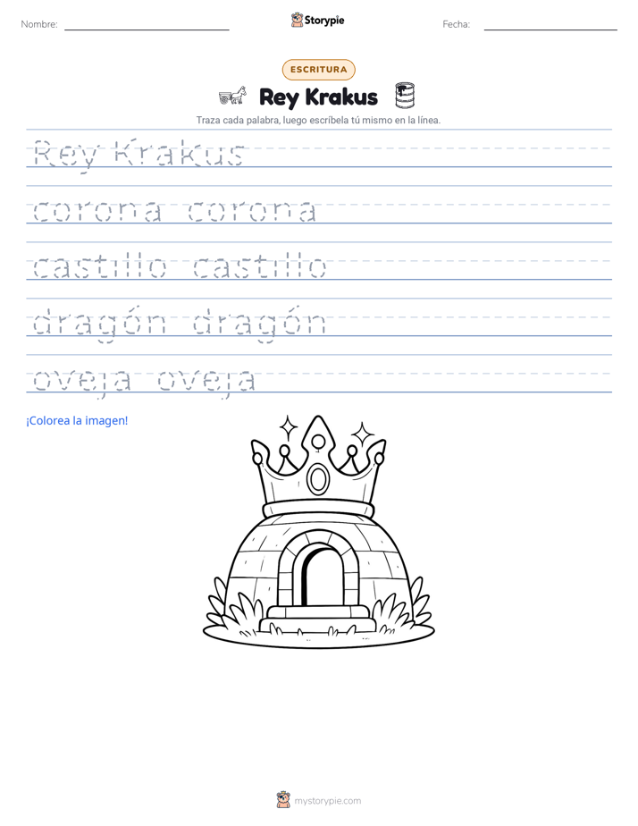 Práctica de Escritura