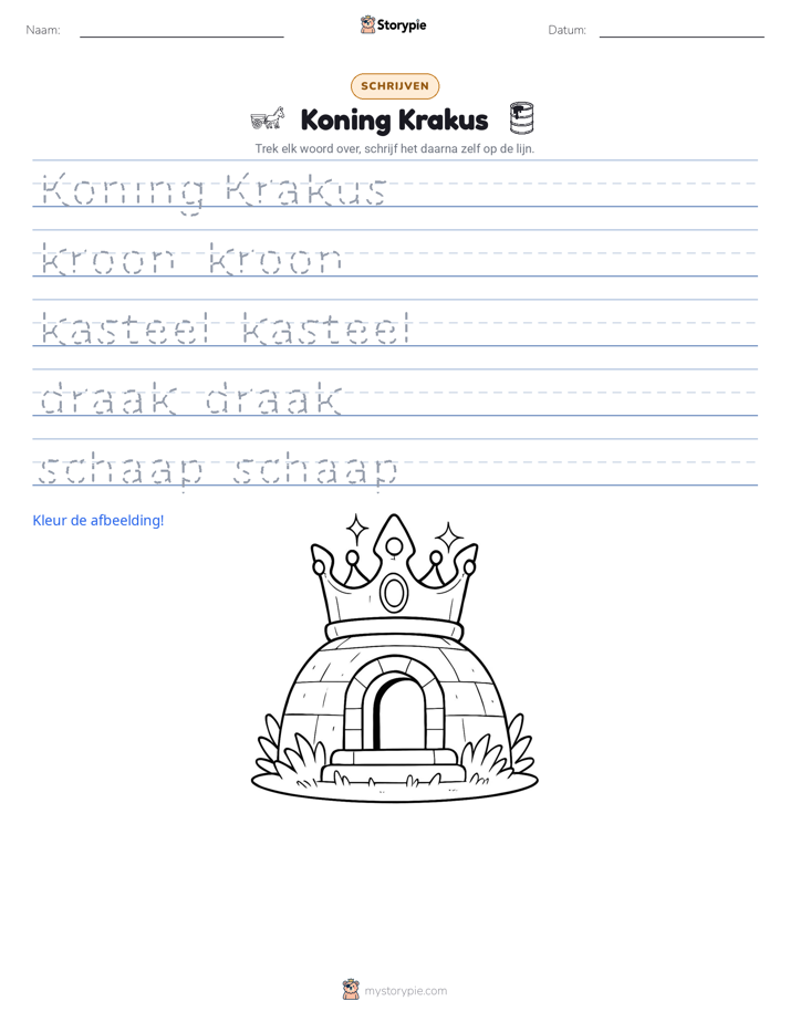 Schrijf Oefening