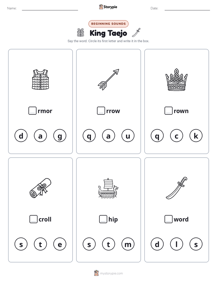 Beginning Sounds