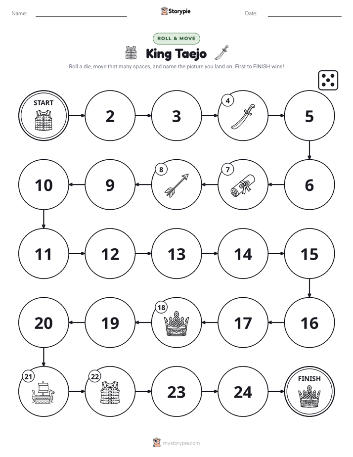 Roll & Move Game
