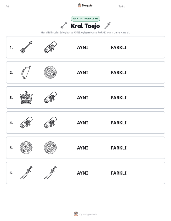 Aynı mı Farklı mı