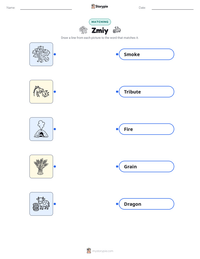 Zmiy printable worksheet preview