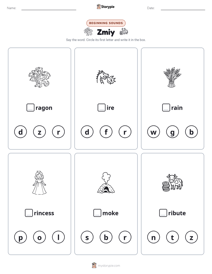 Beginning Sounds