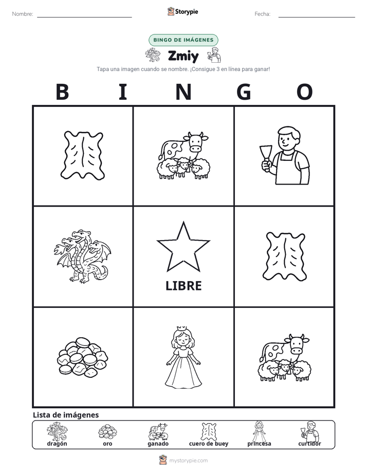 Bingo de Imágenes