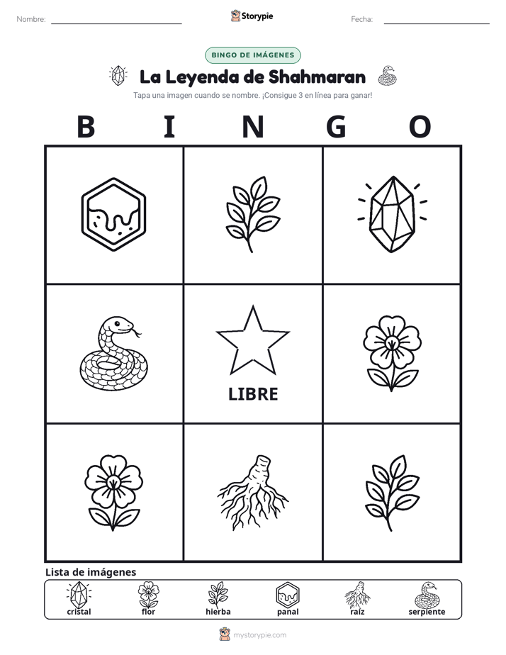 Bingo de Imágenes