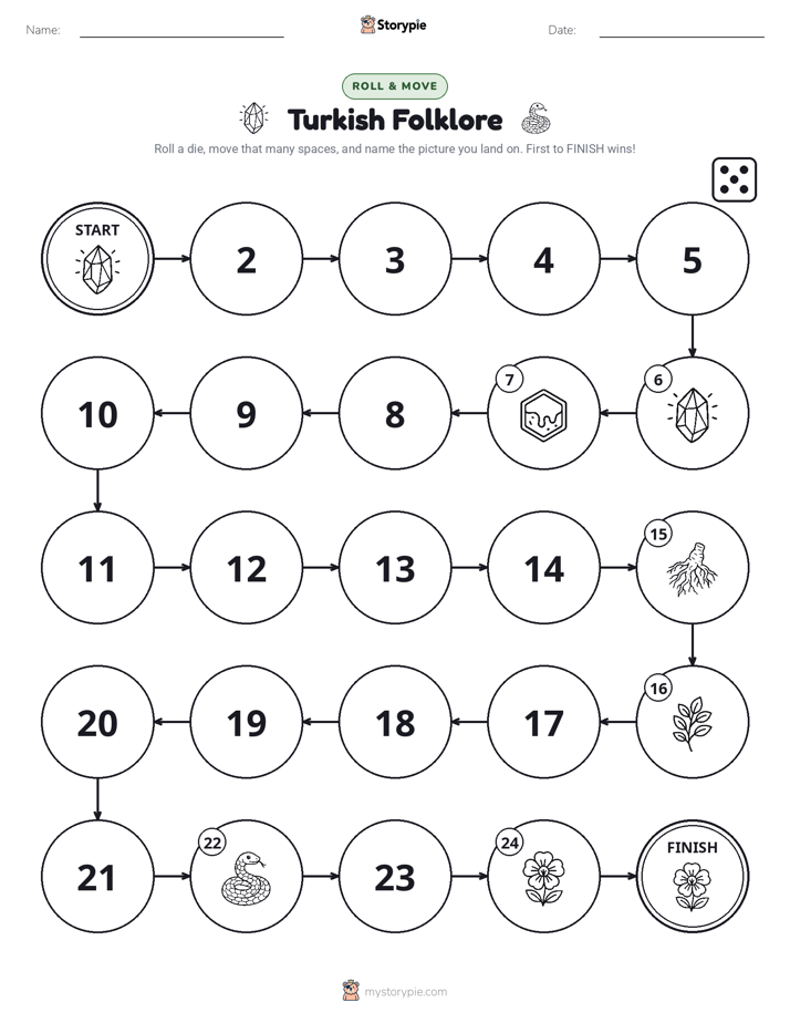 Roll & Move Game
