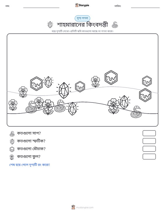 গণনা দৃশ্য
