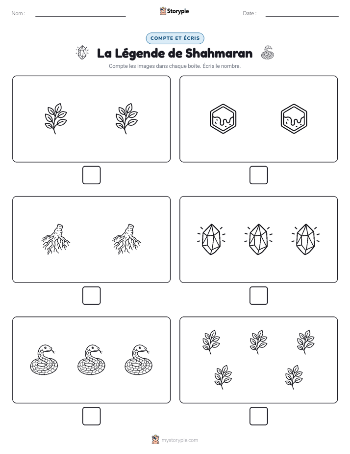 Compter & Écrire