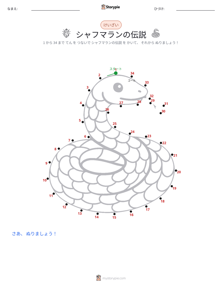点つなぎ